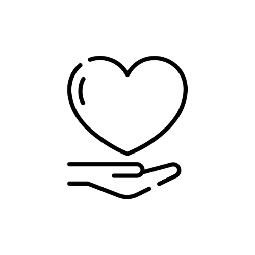 Icon Heart in Hand